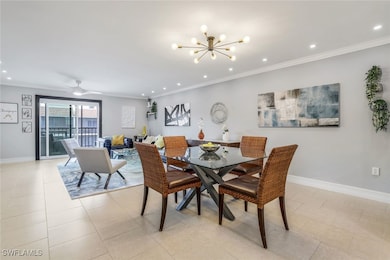 he dining room offers easy access to both the kitc