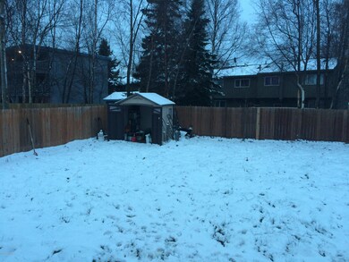 BACK YARD WITH SHED