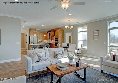 Living Room into Kitchen