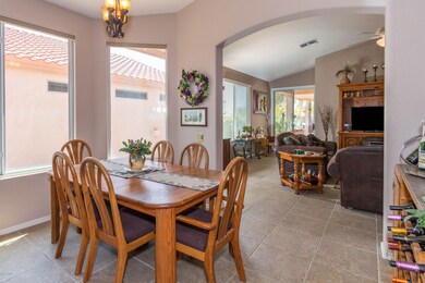 Formal dining area