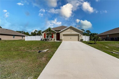Nice size driveway