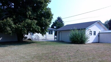 Back of yard looking toward house