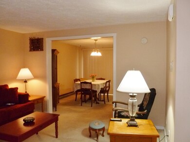 Living room to dining room