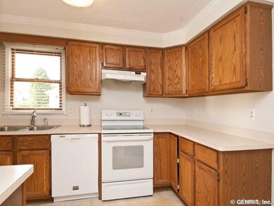 Kitchen. Eat-In Kitchen with Oak Cabinets Includes