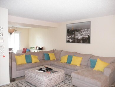 Living room opened to dining area