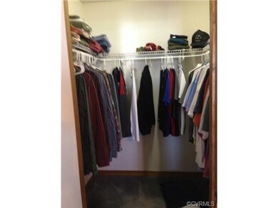 Master bedroom walk in closet.  Plenty of room or 