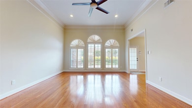 Large Family Room with beautiful plantation shutte