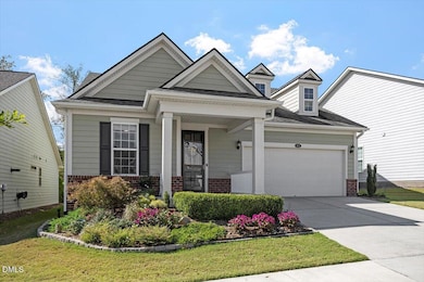 Inviting Covered Front Porch