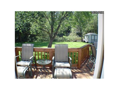 New deck is larger that what you can see overlooki