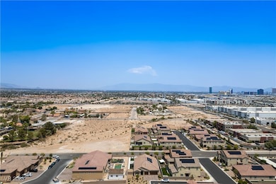 Drone / aerial view of a mountainous background