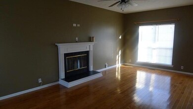 Living Room With Fireplace