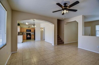 Family room to dining