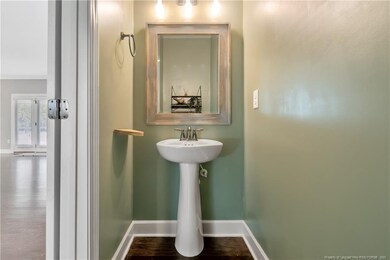 HALF BATHROOM DOWN