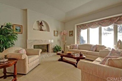 The elegant living room.
