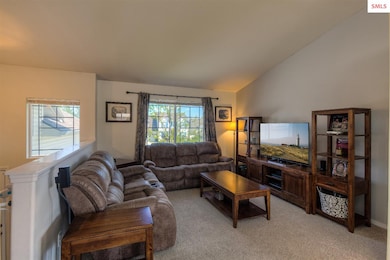 Vaulted Ceilings, open plan design with kitchen
