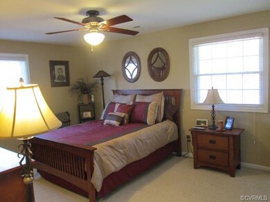 Master Bedroom with Ceiling Fan