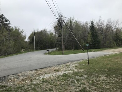 Clearing looking out to paved road