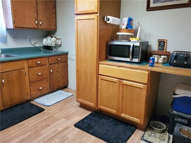 Nice oak cabinets