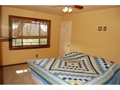 Master Bedroom. Custom all wood windows, trim and 