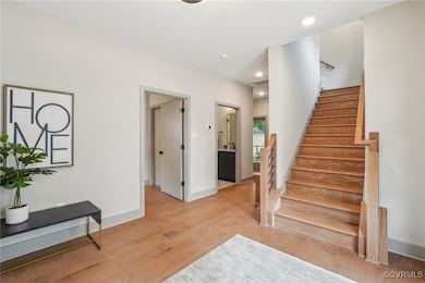 Open Light Filled Entryway.