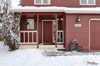 Covered front porch.