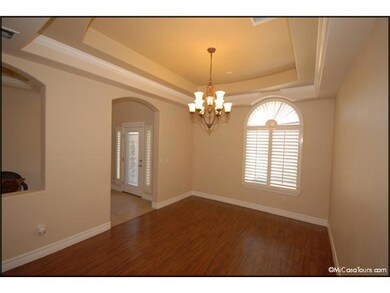 Exterior Back. The formal dining room, j
