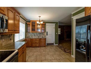 Dining Room. Kitchen Dining with built in hutch Up
