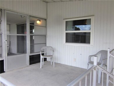 Covered patio area.