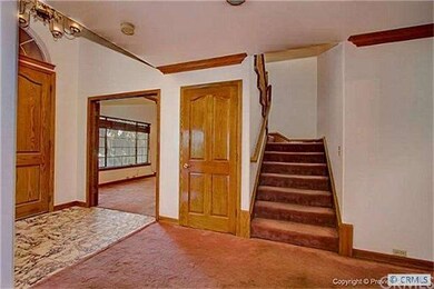 Entry and stairs to second level