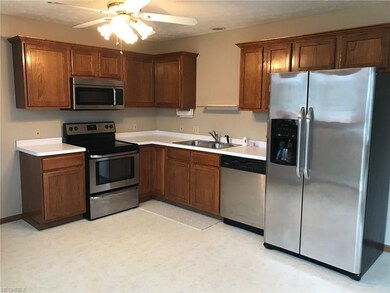 Plenty of cabinet space and all appliances stay!