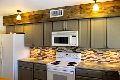 Reclaimed Lumber Accents Throughout