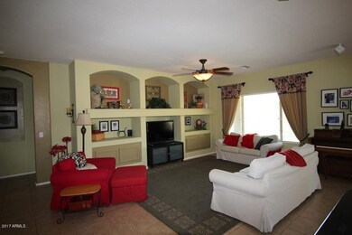 Spacious family room