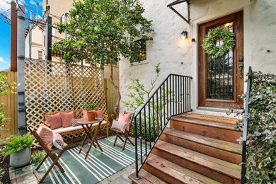 Tucked just off the front entrance, this inviting
