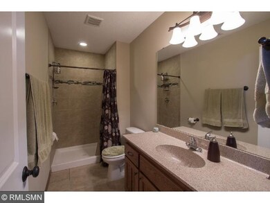 Lower level 3/4 bathroom