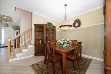 Crown molding throughout