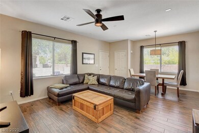 Open living room/dining area with great sunlight.