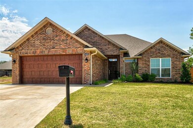 Lovely custom built home with custom stained garag
