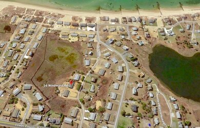 Aerial View Toward Beaches