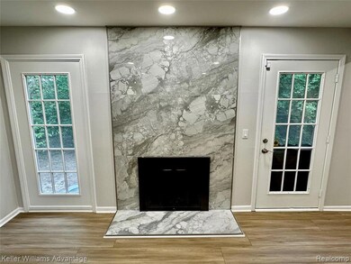 Wood Burning Fireplace