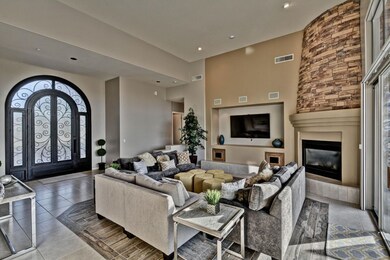 28858 N 95th Way Great Room with Gas Fir