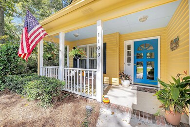 Front porch & door