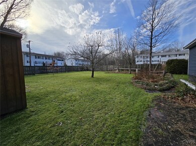 Backyard right side view
