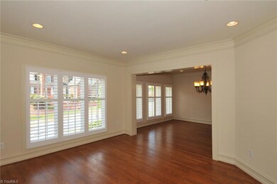 Living room/dining room open to each other
