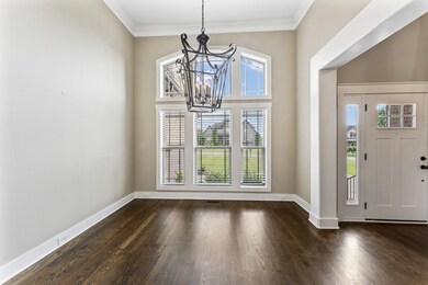 Lovely formal dining room with BIG windows!