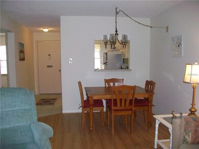 Dining area from living area