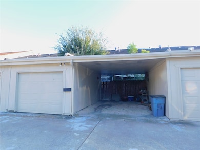 Carport and single car garage