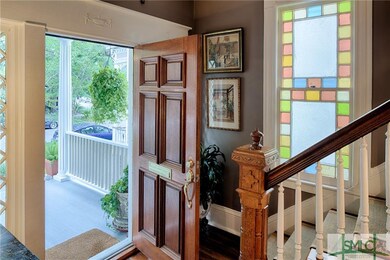 ENTRANCE FOYER- Handsome door and nice architectur