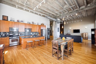 Here is a view of the kitchen with it's breakfast