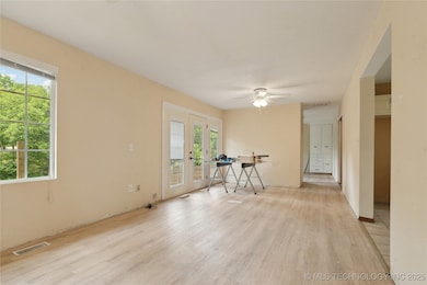 Upstairs living