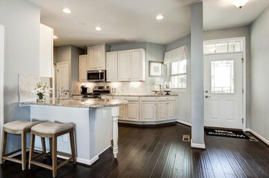 Lots of cabinets and counter space 